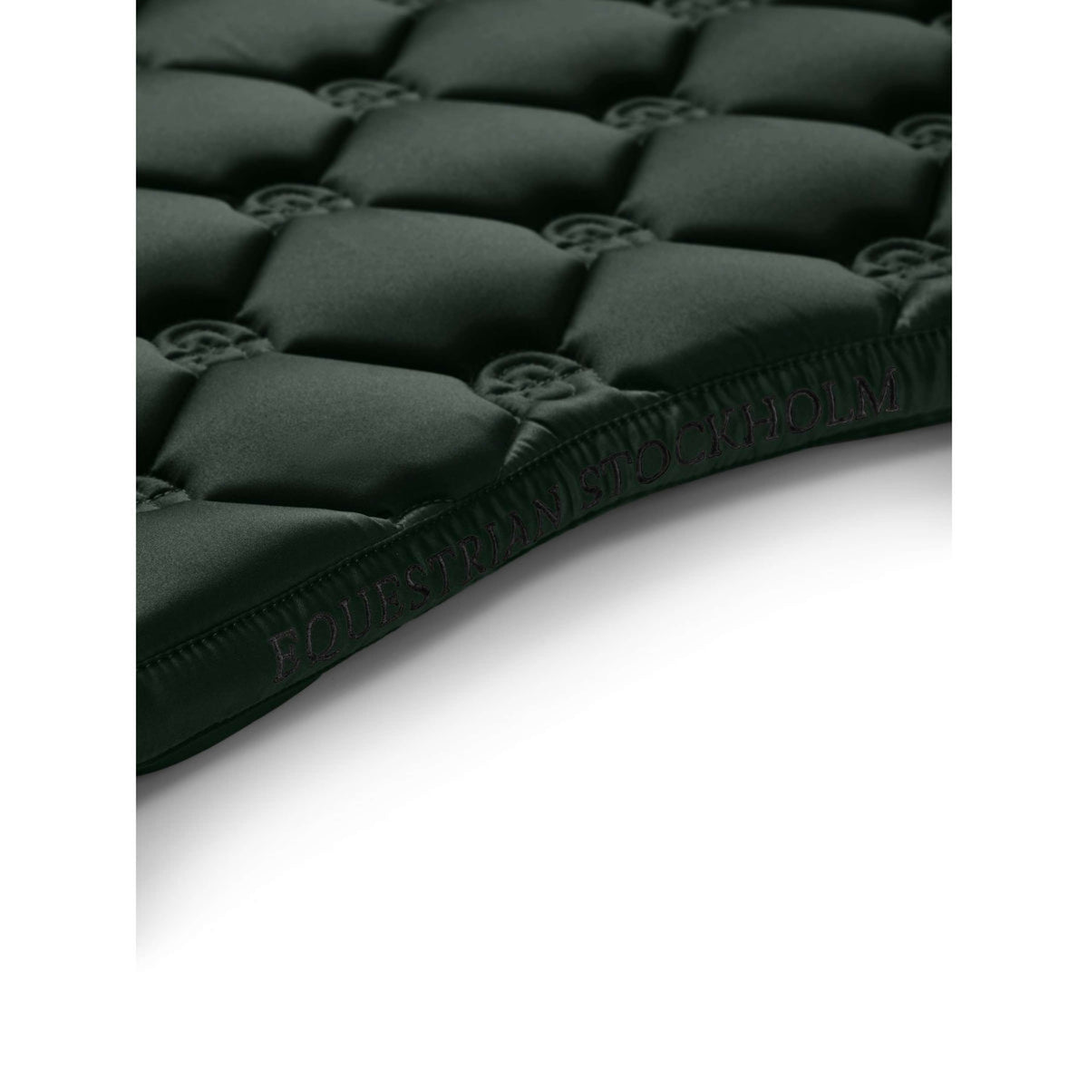 Equestrian Stockholm Zadeldekje Satin Dressuur Sycamore Green