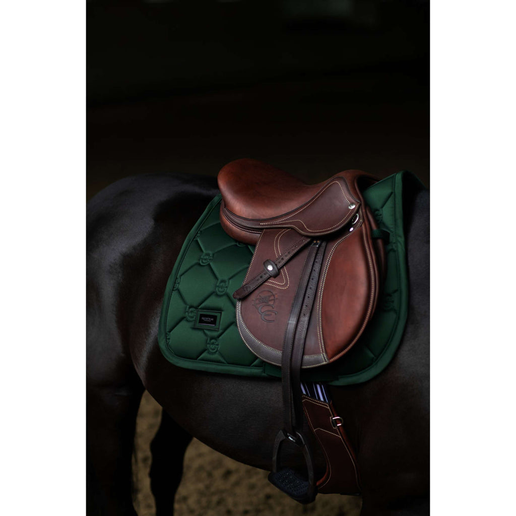 Equestrian Stockholm Zadeldekje Satin Springen Sycamore Green