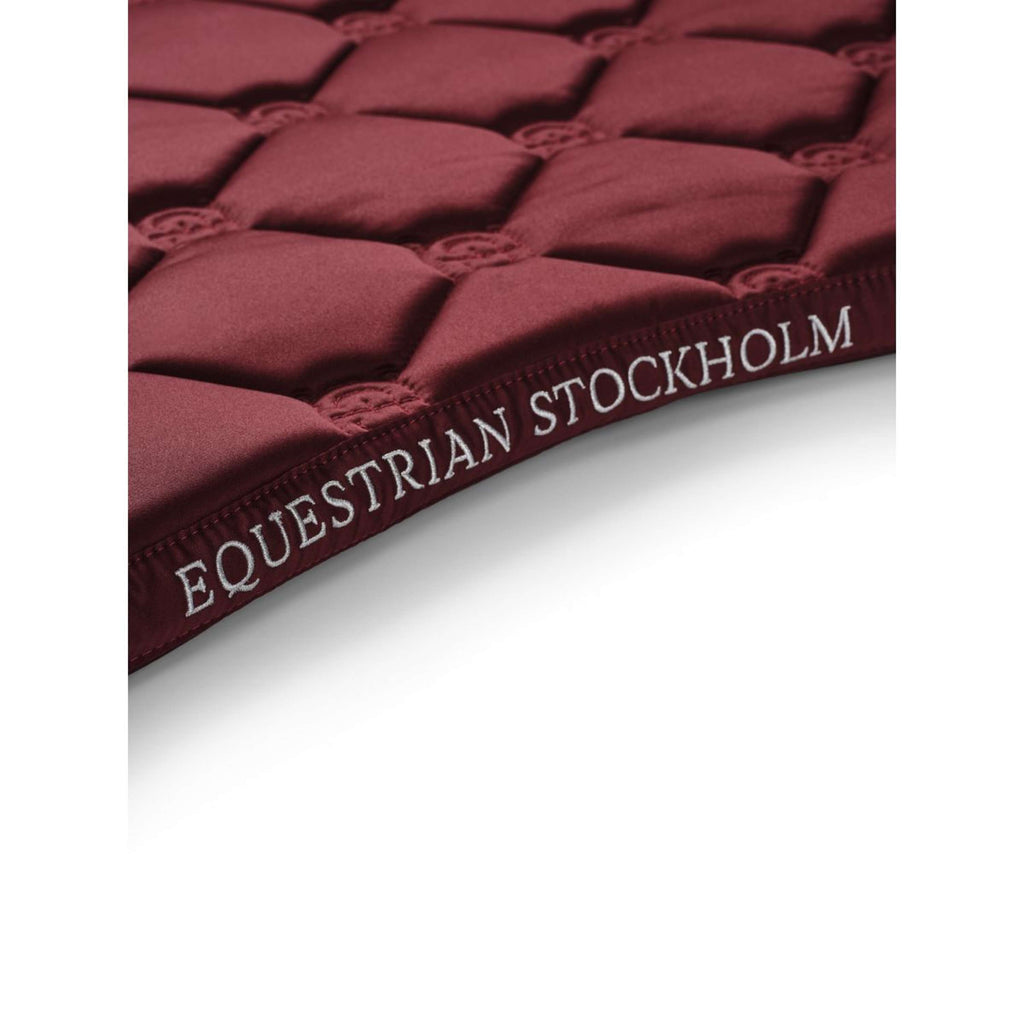 Equestrian Stockholm Zadeldekje Dressuur Bordeaux