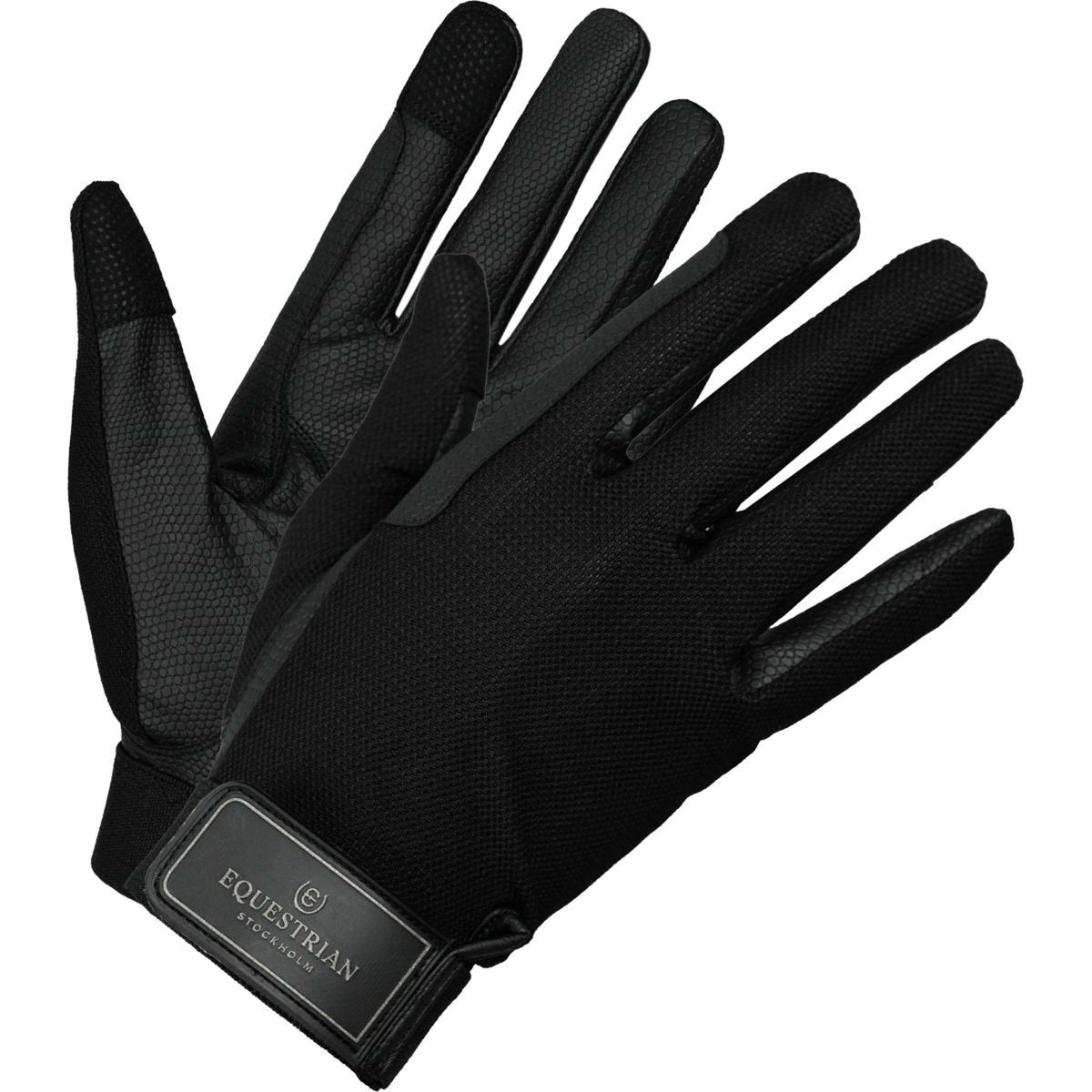 Equestrian Stockholm Rijhandschoenen Summer Black Edition
