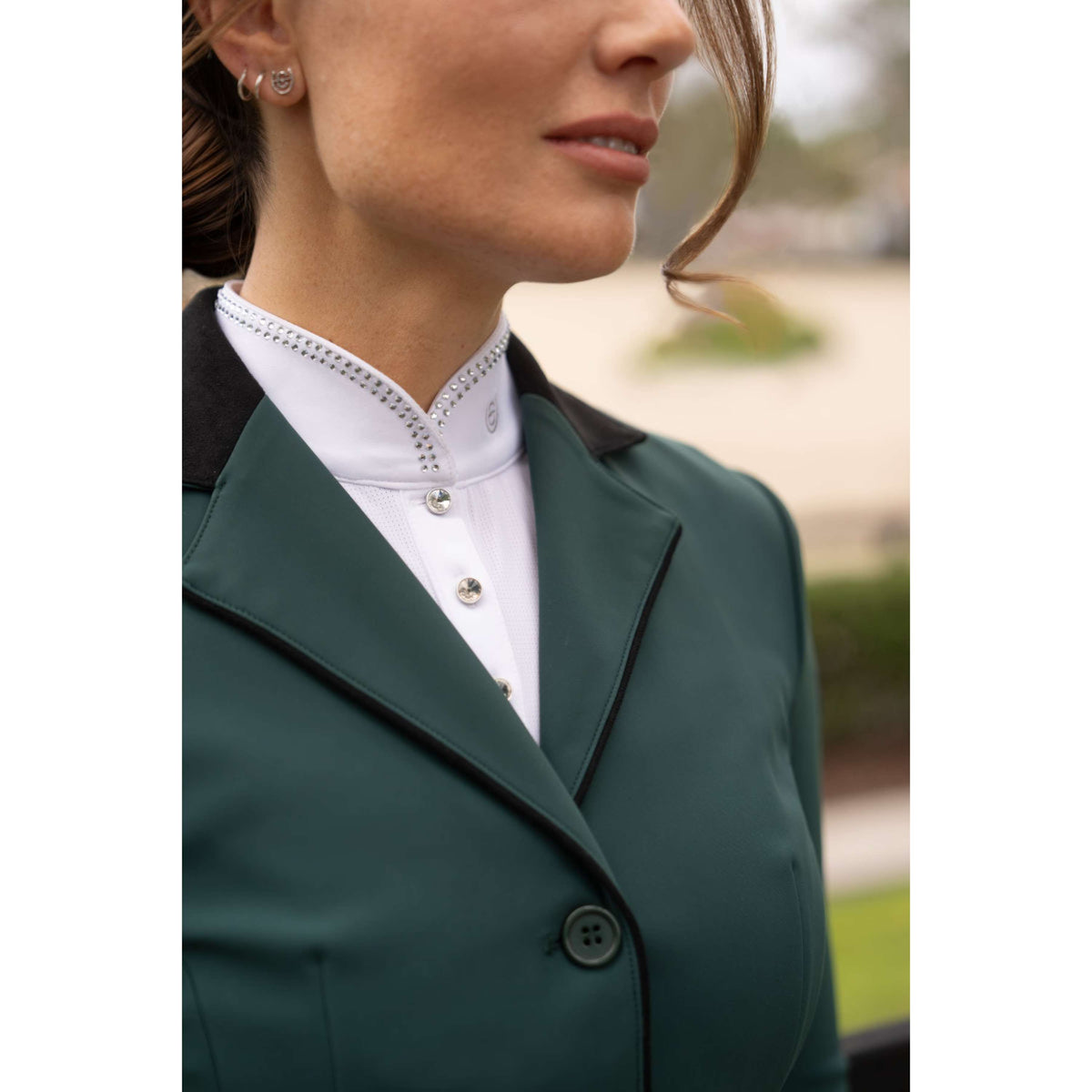 Equestrian Stockholm Wedstrijdjasje Classic Sycamore Green