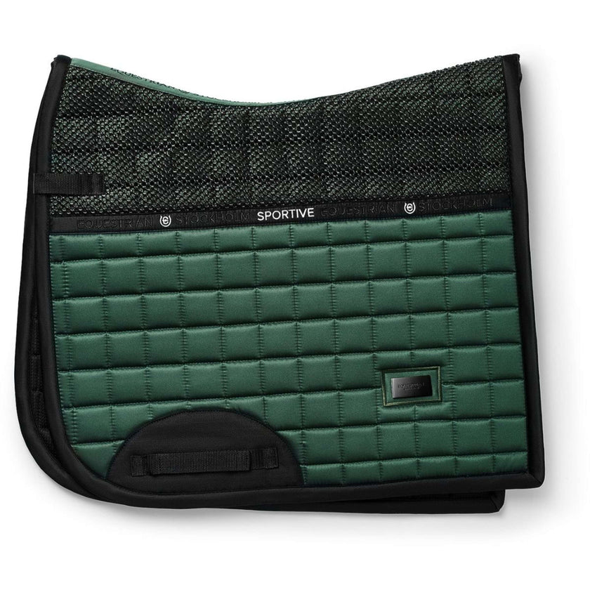 Equestrian Stockholm Zadeldekje Sportive Dressuur Sycamore Green Equestrian Stockholm Zadeldekje Sportive Dressuur Sycamore Green