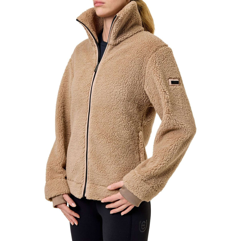 Equestrian Stockholm Fleece Jack Sand Equestrian Stockholm Fleece Jack Sand