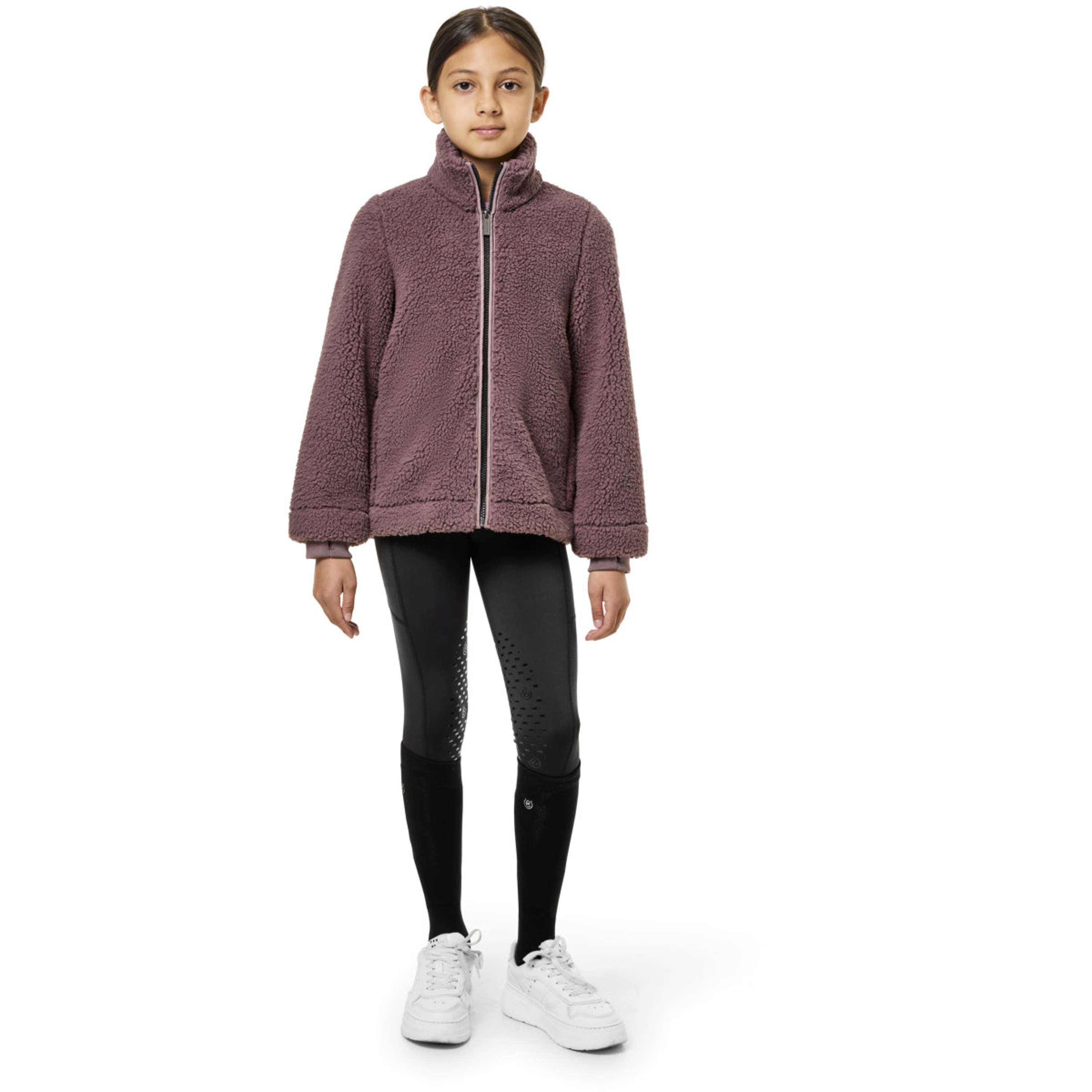 Equestrian Stockholm Fleecejack Teddy Young Rider Blush