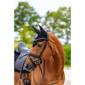 Equestrian Stockholm Oornetje Velvet Zwart