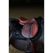 Equestrian Stockholm Zadeldekje Velvet Springen Zwart