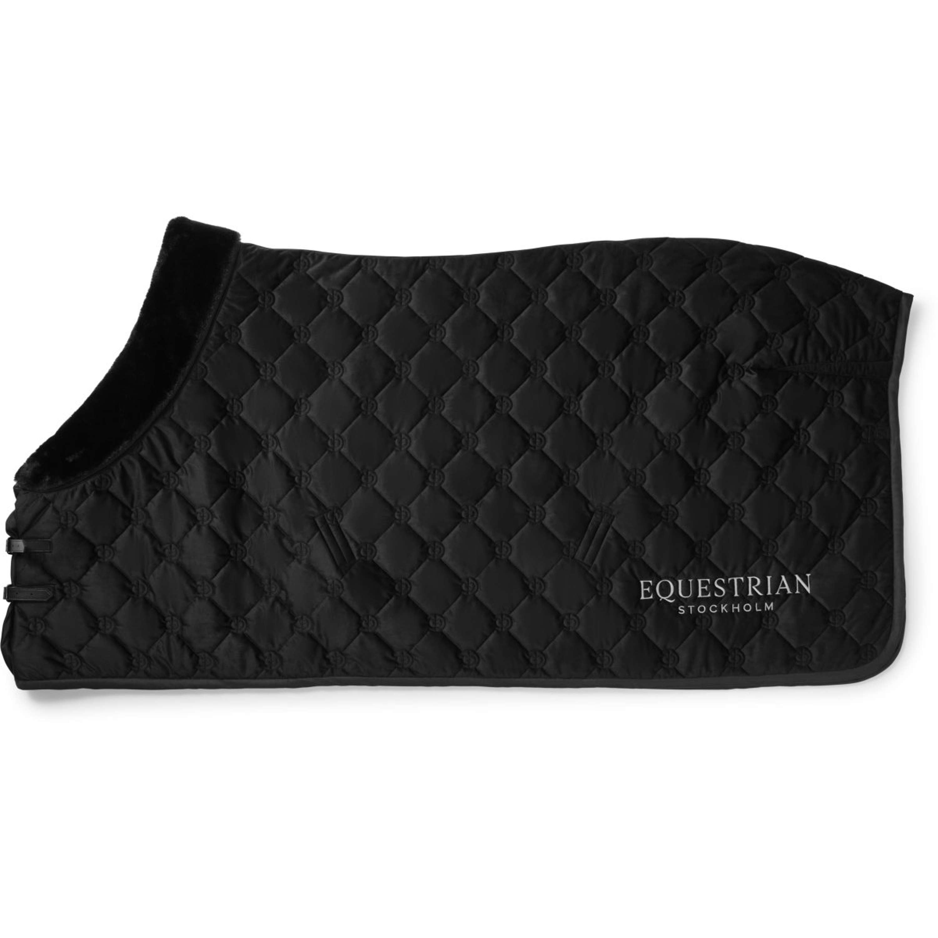 Equestrian Stockholm Fleecedeken Velvet Zwart