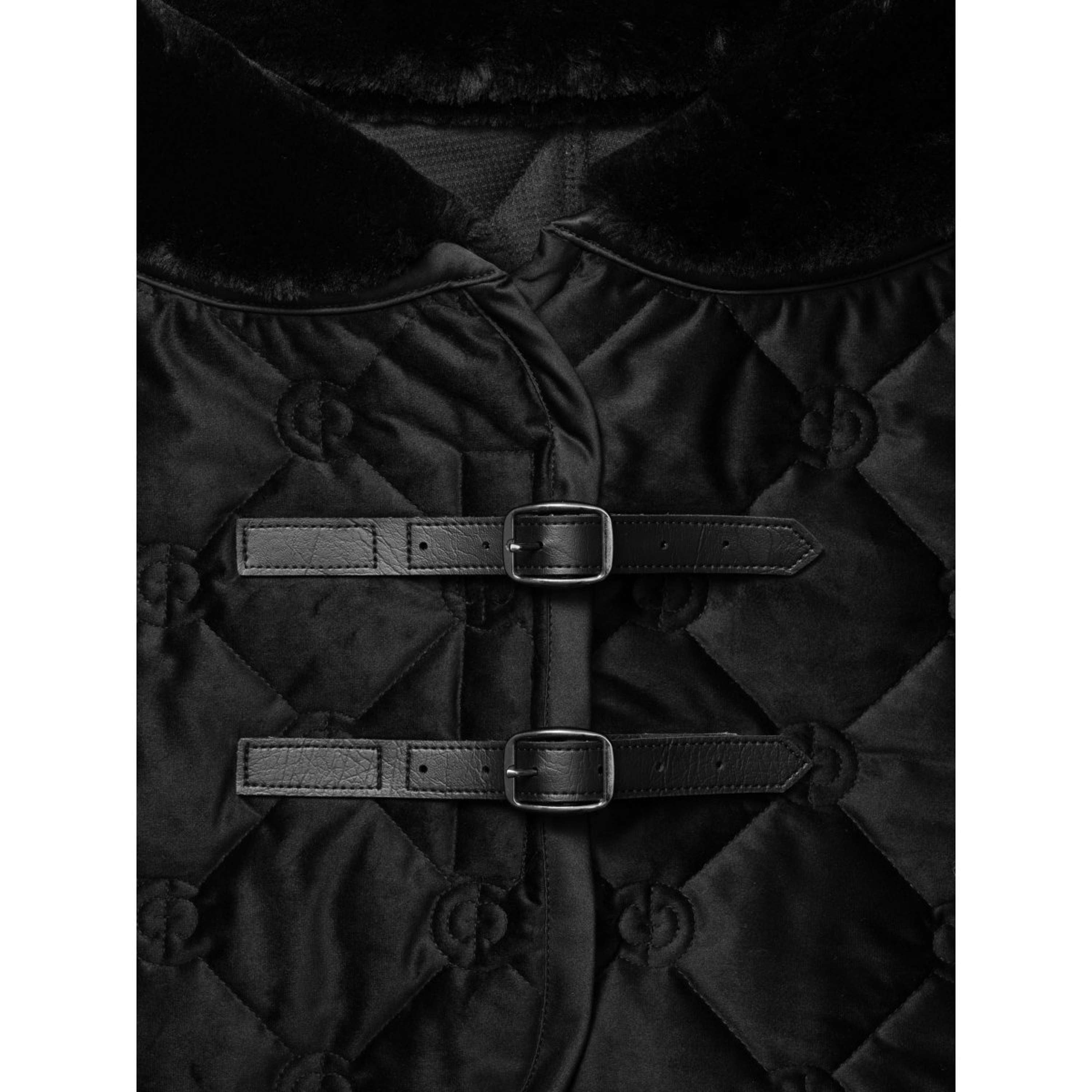 Equestrian Stockholm Fleecedeken Velvet Zwart