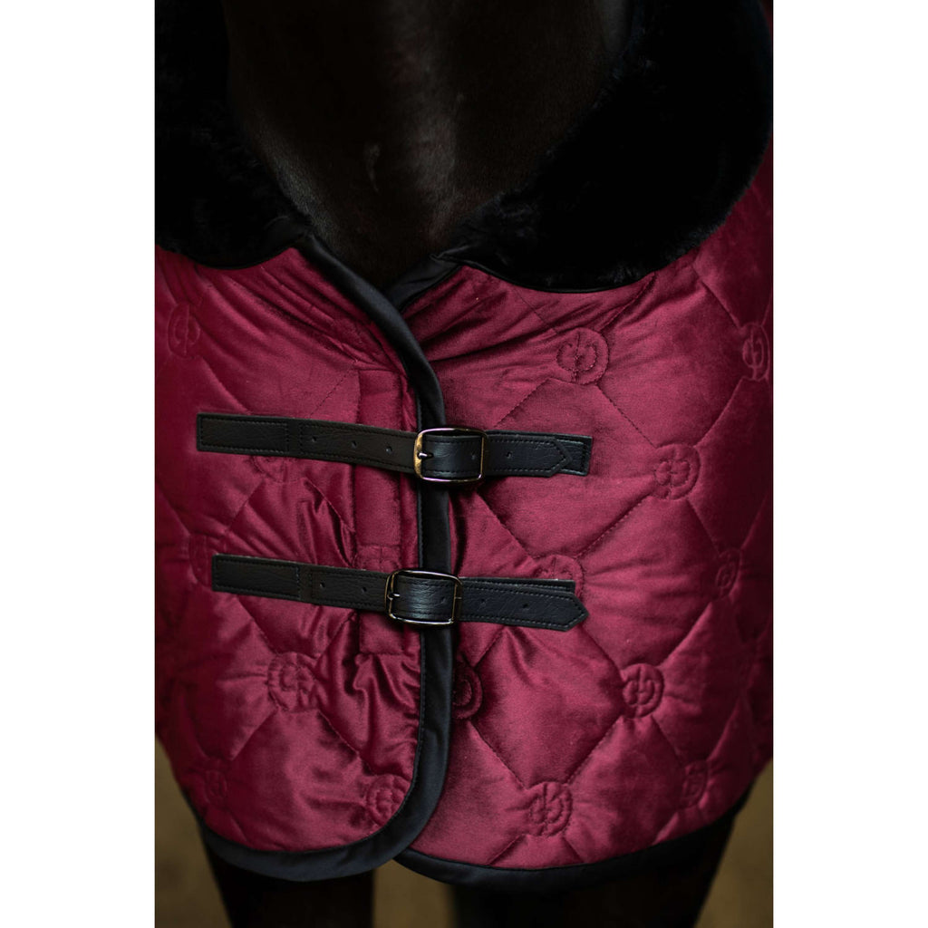 Equestrian Stockholm Fleecedeken Velvet Merlot