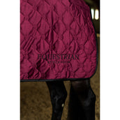 Equestrian Stockholm Fleecedeken Velvet Merlot