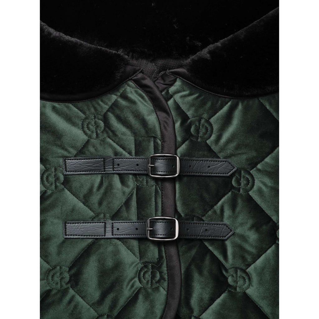Equestrian Stockholm Fleecedeken Velvet Sycamore Green