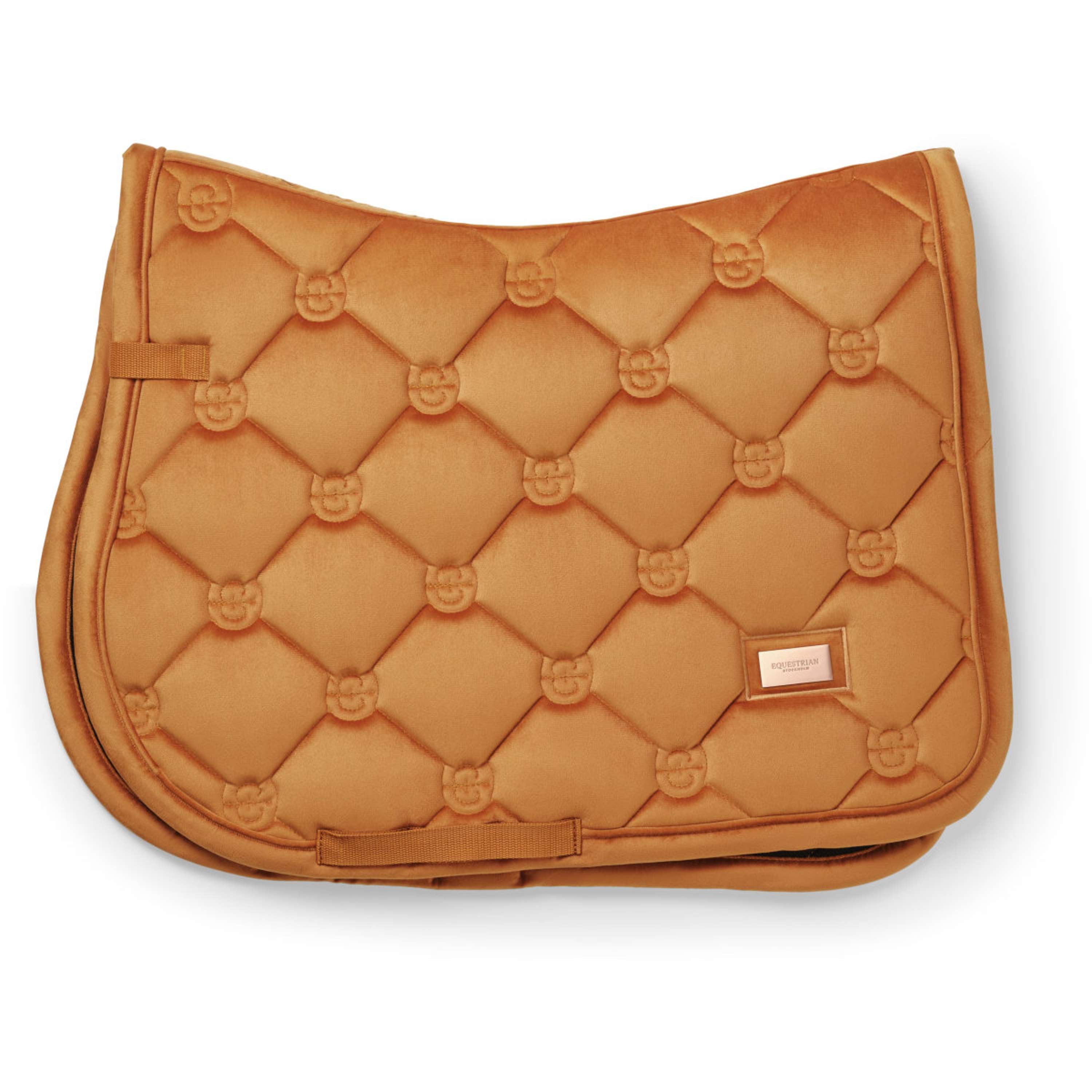 Equestrian Stockholm Zadeldekje Velvet Springen Chestnut