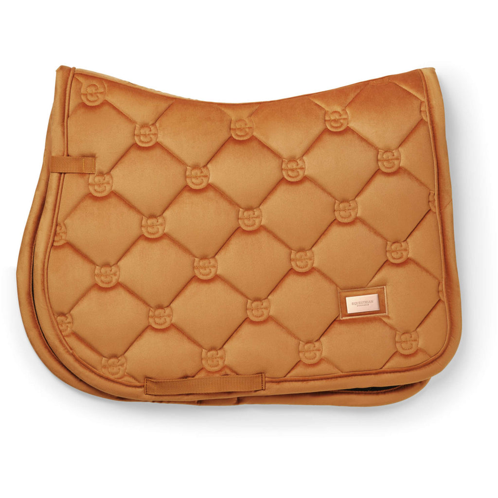 Equestrian Stockholm Zadeldekje Velvet Springen Chestnut
