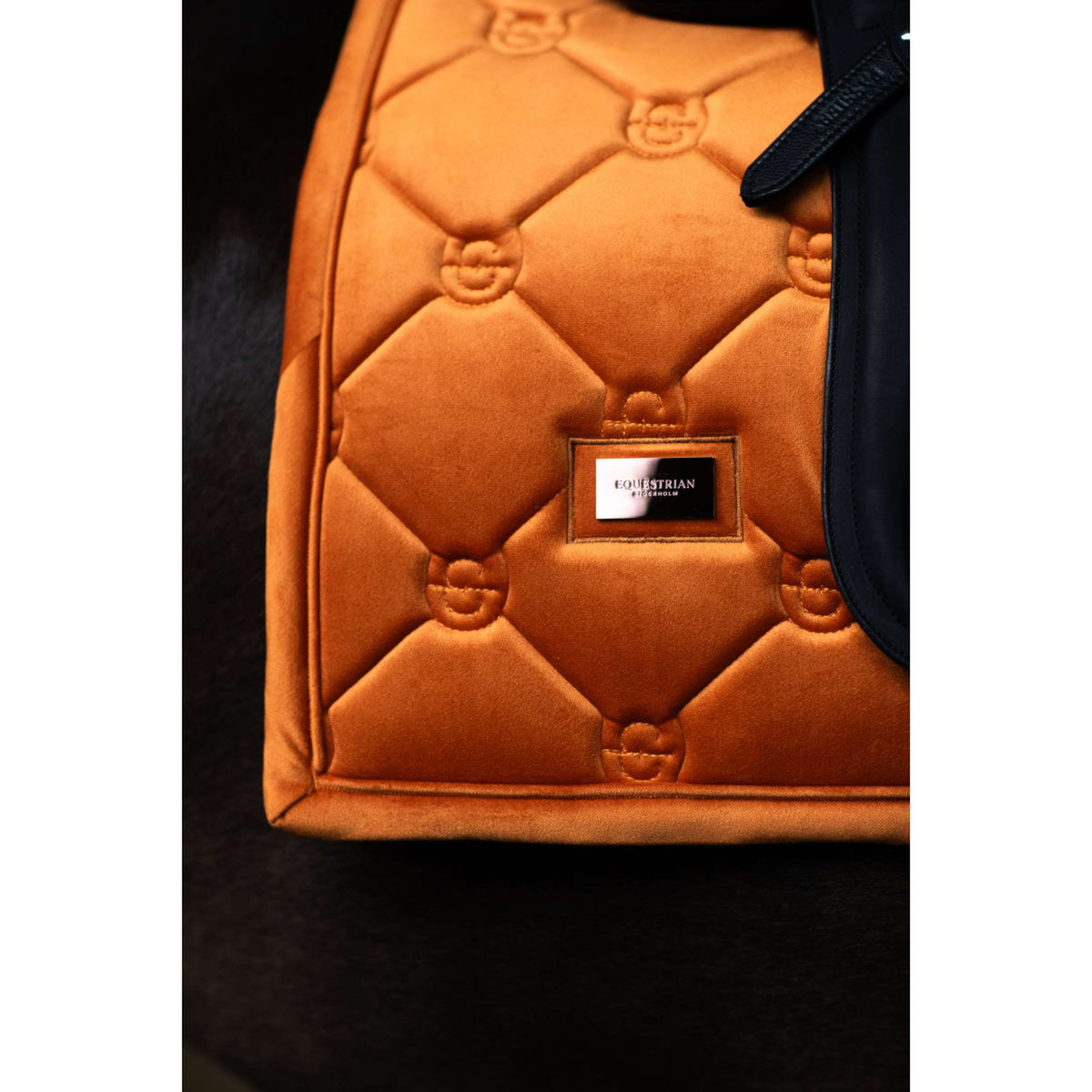 Equestrian Stockholm Zadeldekje Velvet Dressuur Chestnut