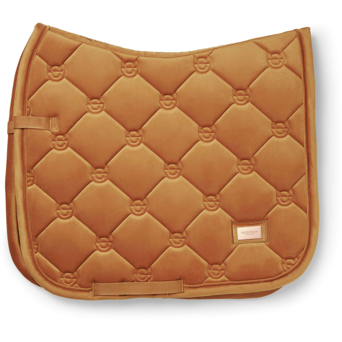 Equestrian Stockholm Zadeldekje Velvet Dressuur Chestnut