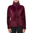 Equestrian Stockholm Fleecejack Velvet Merlot