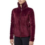 Equestrian Stockholm Fleecejack Velvet Merlot