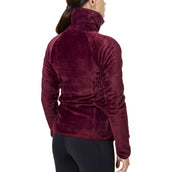 Equestrian Stockholm Fleecejack Velvet Merlot