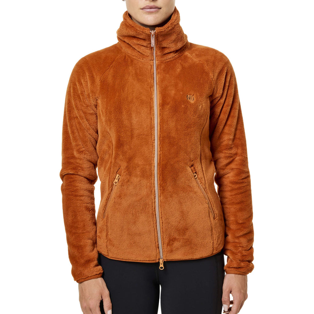 Equestrian Stockholm Fleecejack Velvet Chestnut