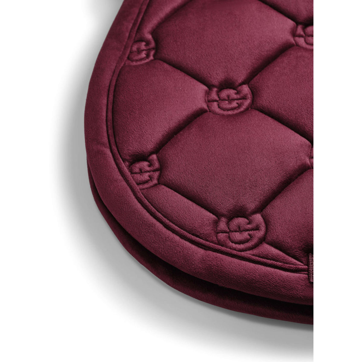 Equestrian Stockholm Zadeldekje Velvet Springen Merlot