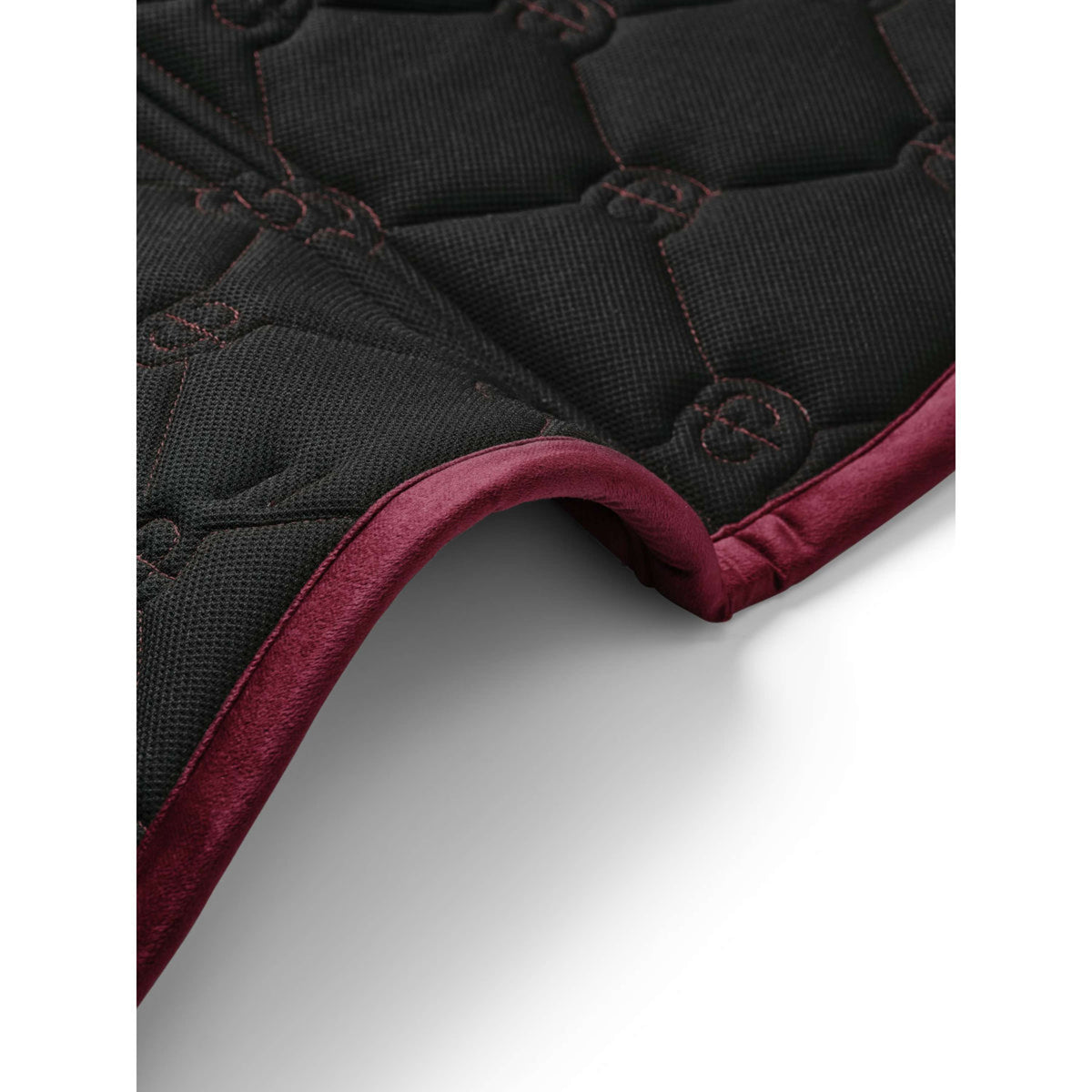 Equestrian Stockholm Zadeldekje Velvet Springen Merlot