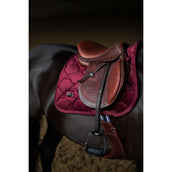 Equestrian Stockholm Zadeldekje Velvet Springen Merlot