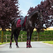 Equestrian Stockholm Zadeldekje Velvet Dressuur Merlot