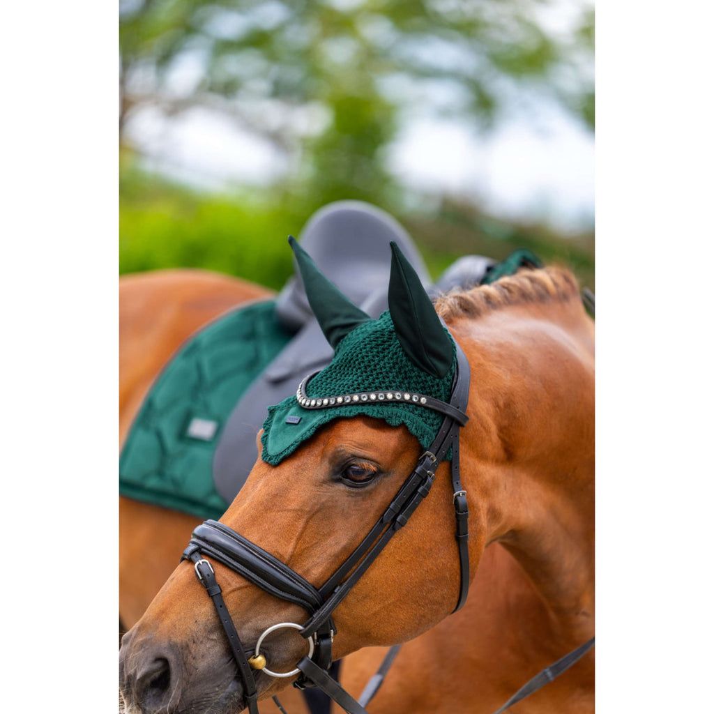 Equestrian Stockholm Oornetje Velvet Sycamore Green