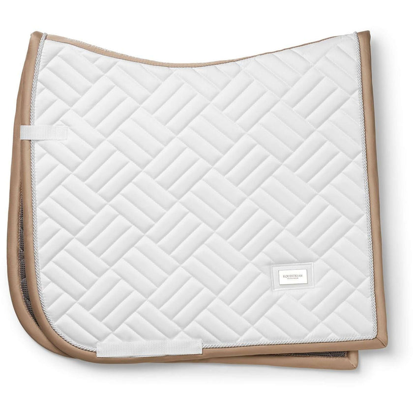 Equestrian Stockholm Zadeldekje Modern Dressuur White Sand