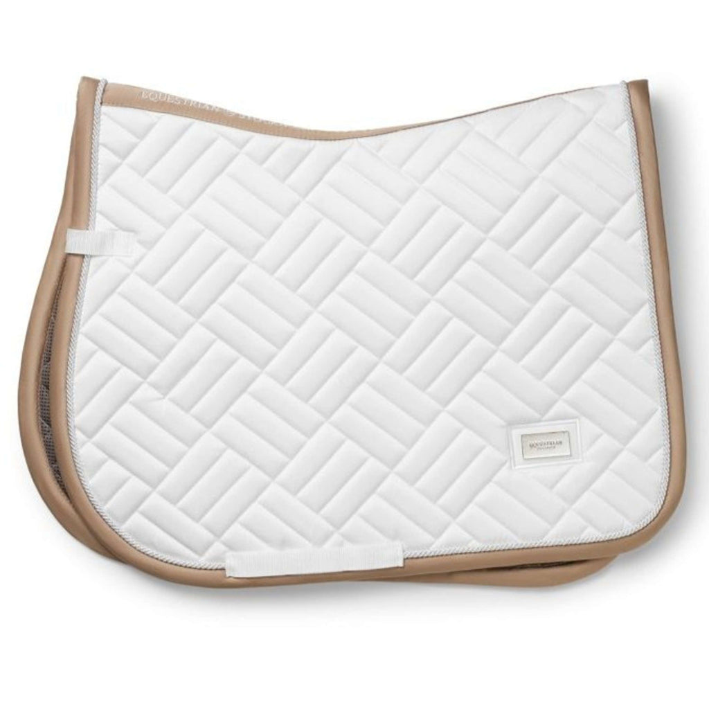 Equestrian Stockholm Zadeldekje Modern Springen White Sand