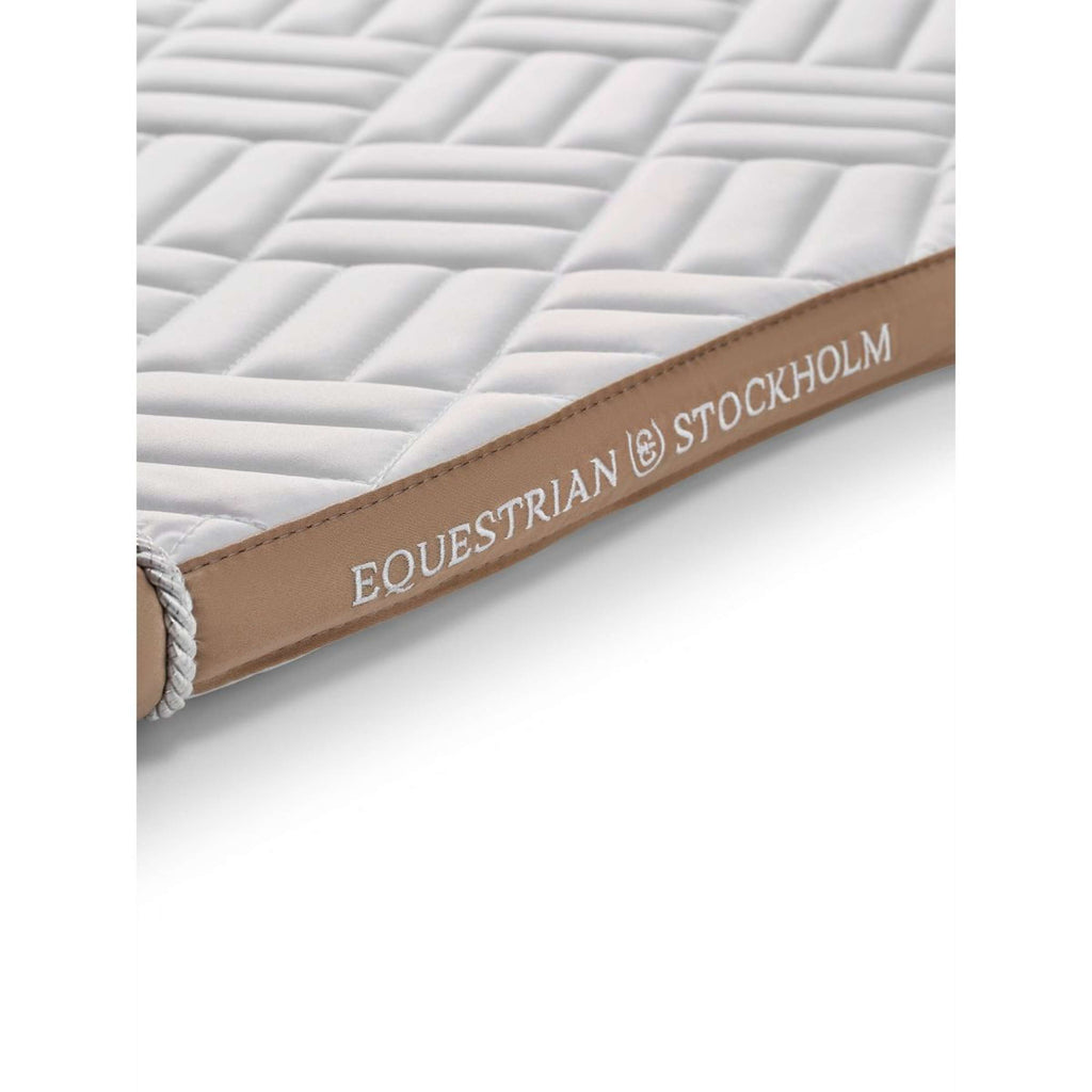 Equestrian Stockholm Zadeldekje Modern Springen White Sand