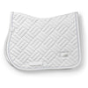 Equestrian Stockholm Zadeldekje Modern Springen White Silver