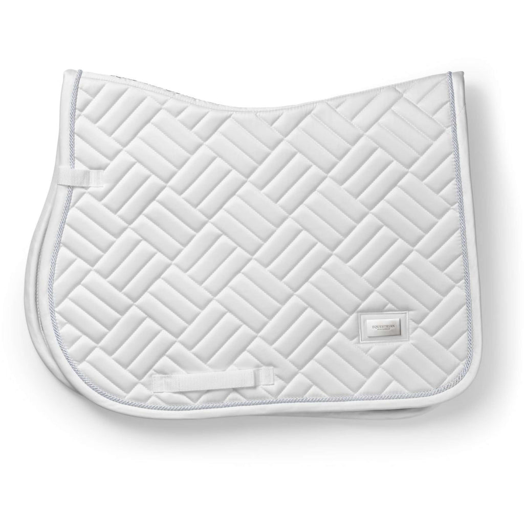 Equestrian Stockholm Zadeldekje Modern Springen White Silver