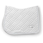 Equestrian Stockholm Zadeldekje Modern Springen White Silver