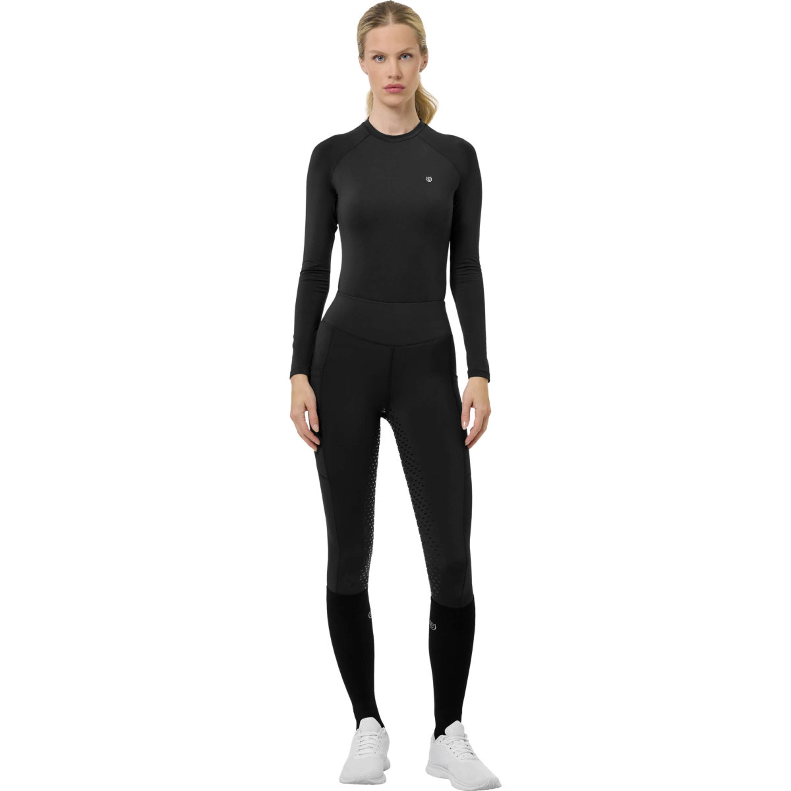 Equestrian Stockholm Winter Rijlegging Movement Full Grip Zwart