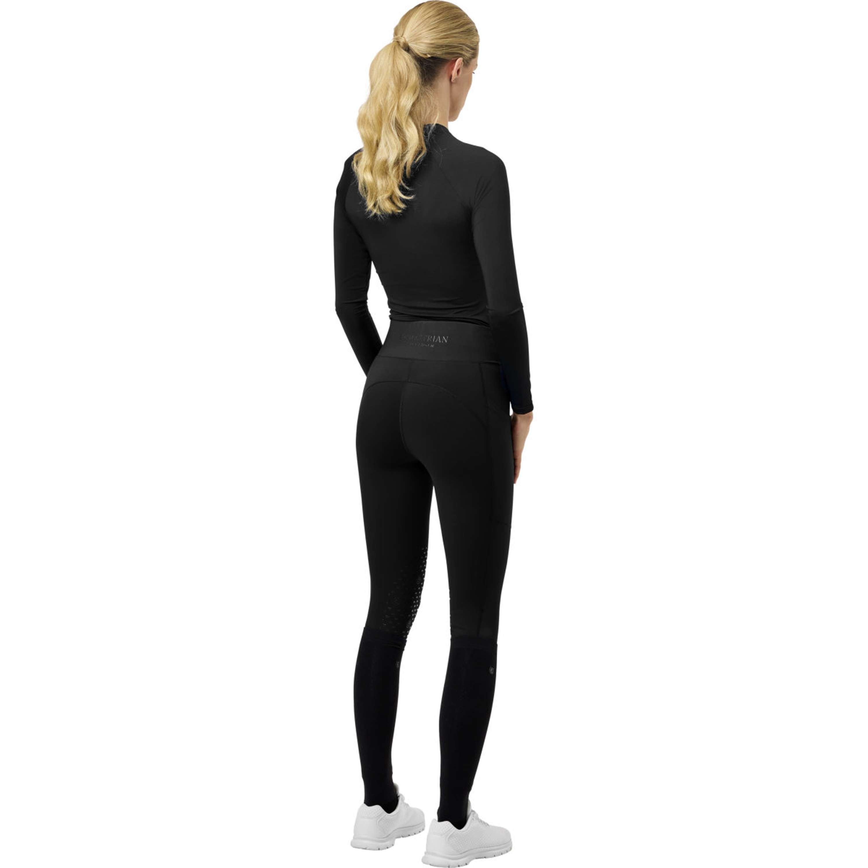 Equestrian Stockholm Winter Rijlegging Movement Full Grip Zwart