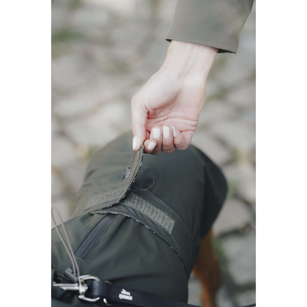 Hunter x Eskadron Honden Regenjas Rainshield Olive