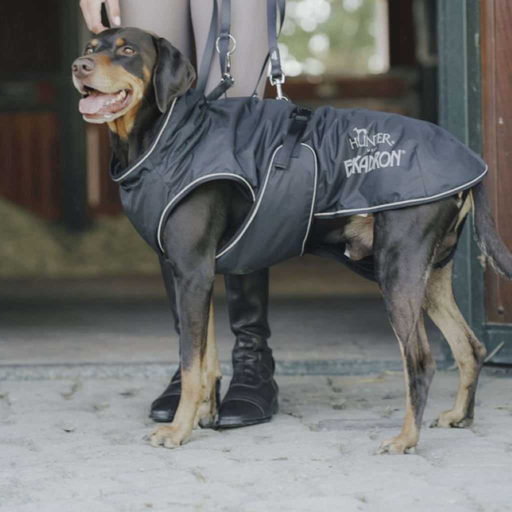 Hunter x Eskadron Honden Winterjas Vario Zwart