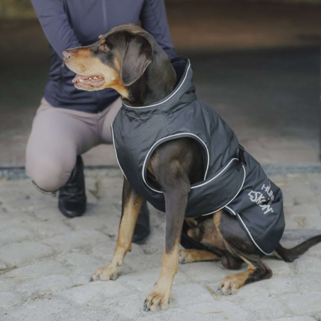 Hunter x Eskadron Honden Winterjas Vario Zwart