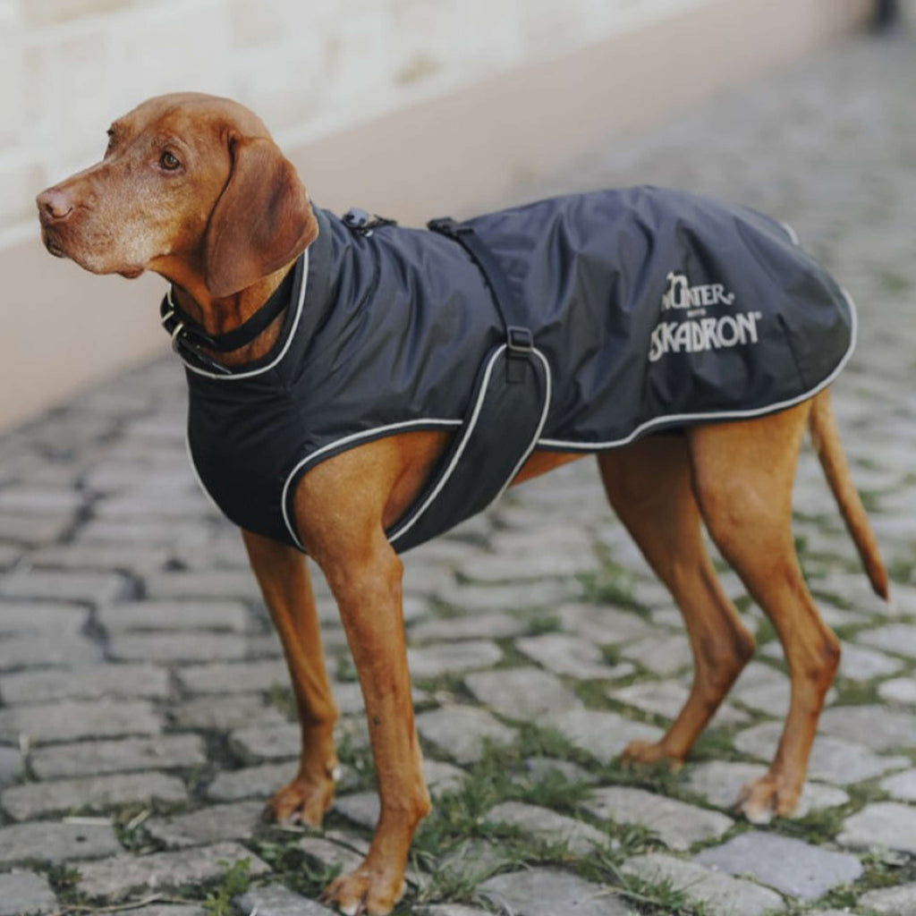 Hunter x Eskadron Honden Winterjas Vario Zwart