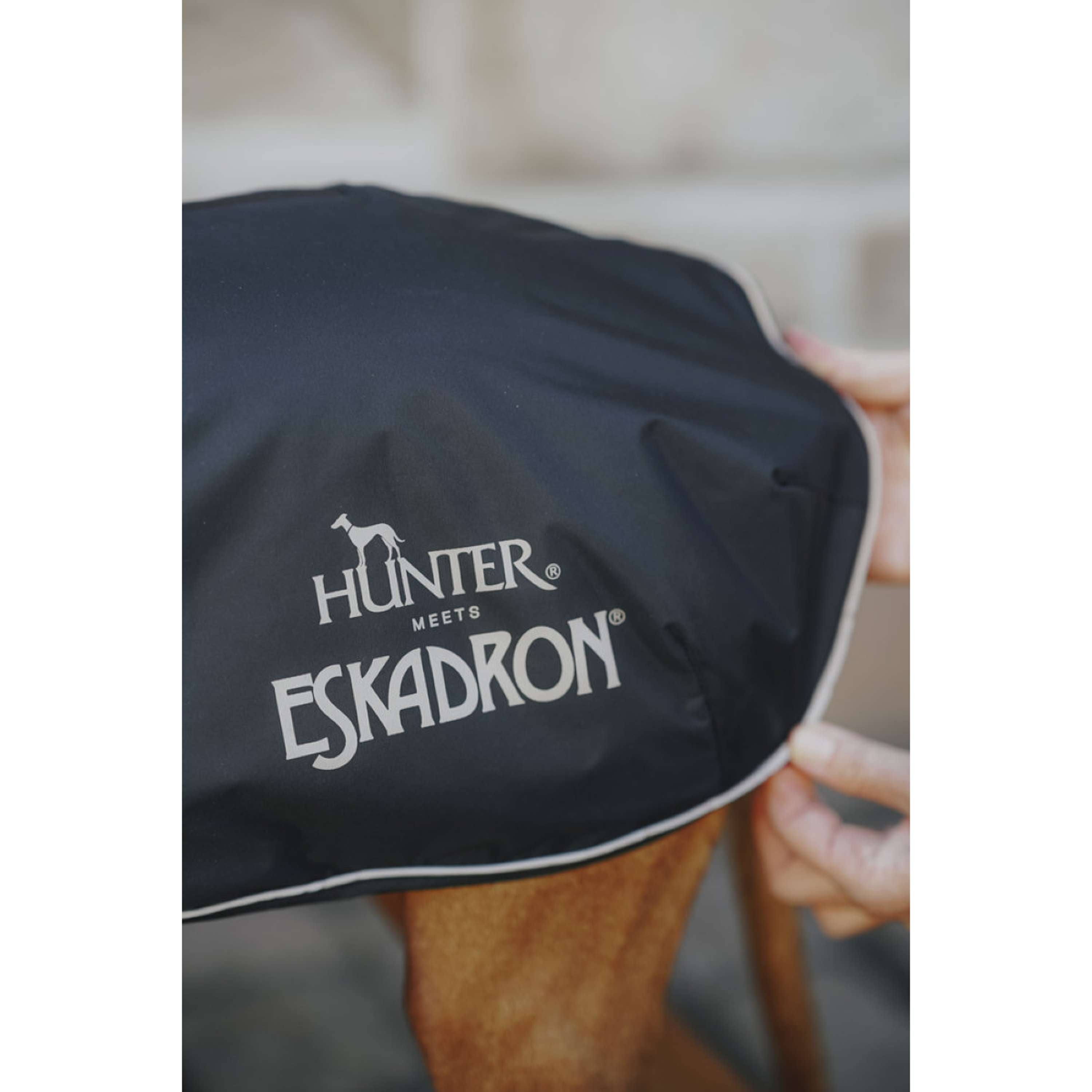 Hunter x Eskadron Honden Winterjas Vario Zwart
