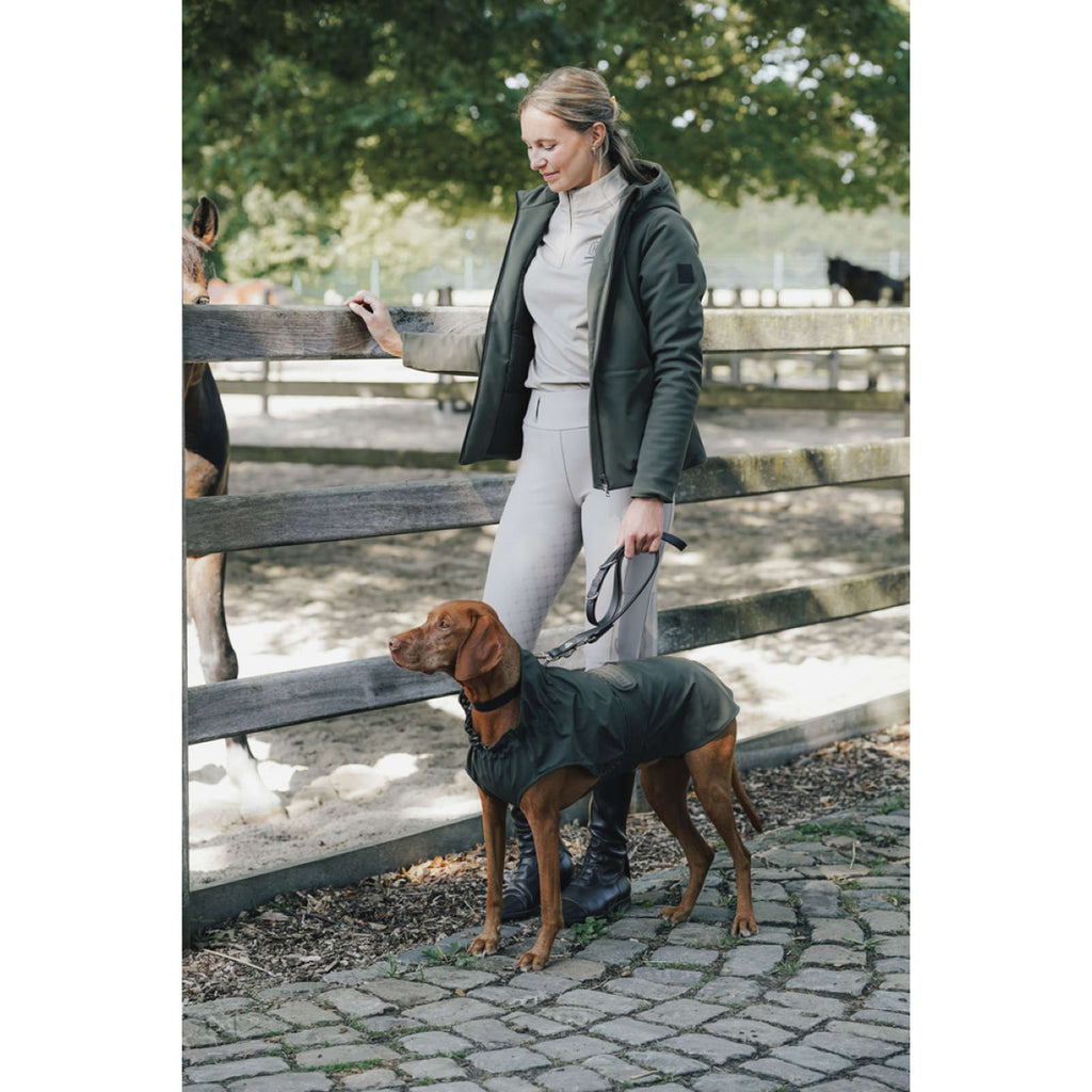 Hunter x Eskadron Honden Regenjas Rainshield Olive