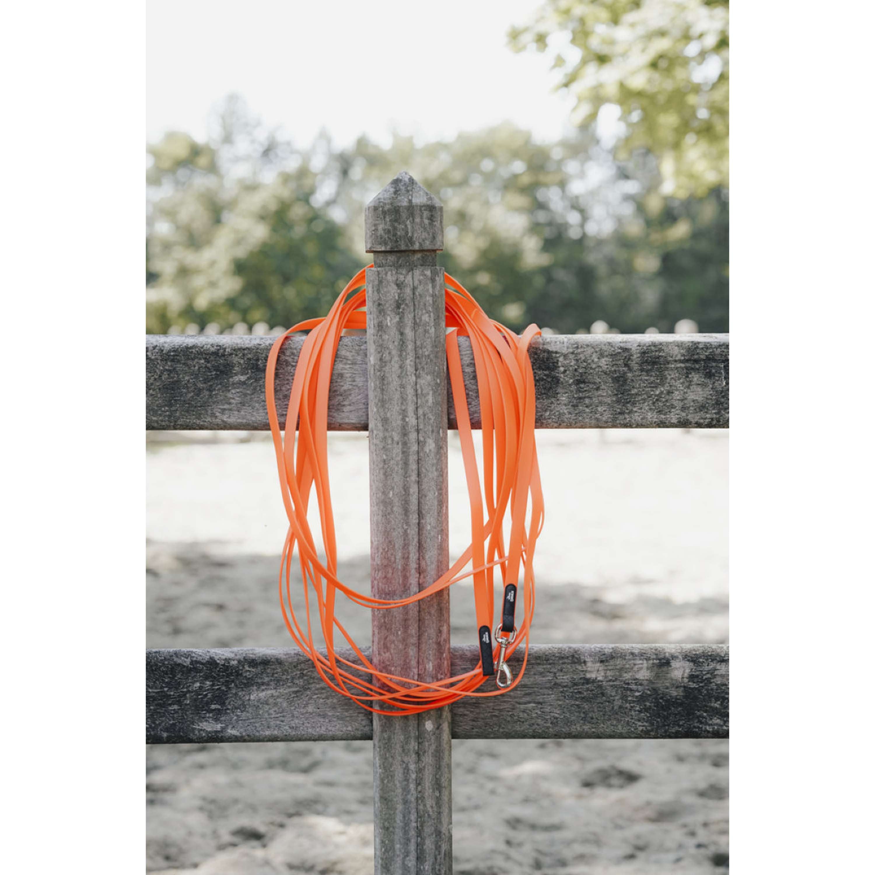 Hunter x Eskadron Hondenriem Spark Tracking Neon Oranje