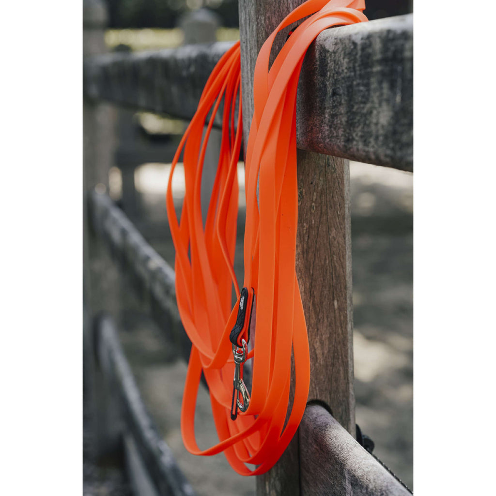 Hunter x Eskadron Hondenriem Spark Tracking Neon Oranje
