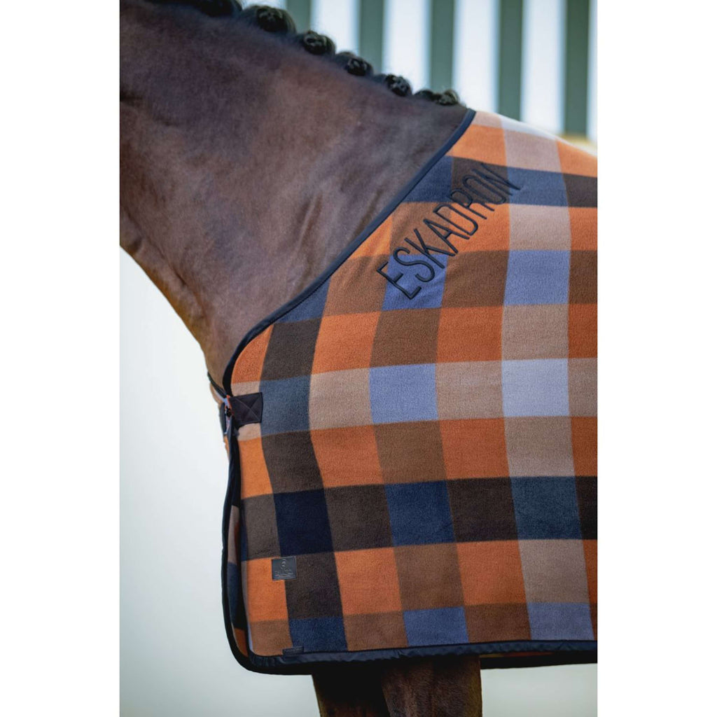 Eskadron Zweetdeken Platinum '26 Check Black/Pale/Amber