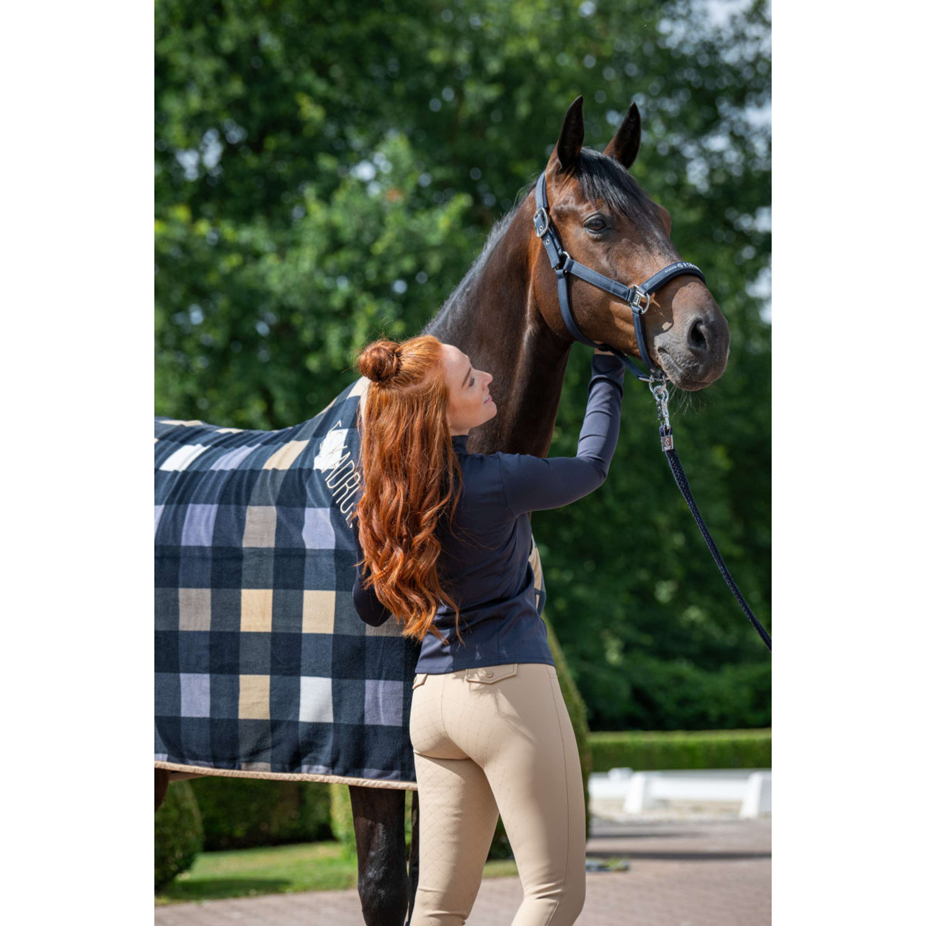 Eskadron Halster Classic Sports Sparkle Navy