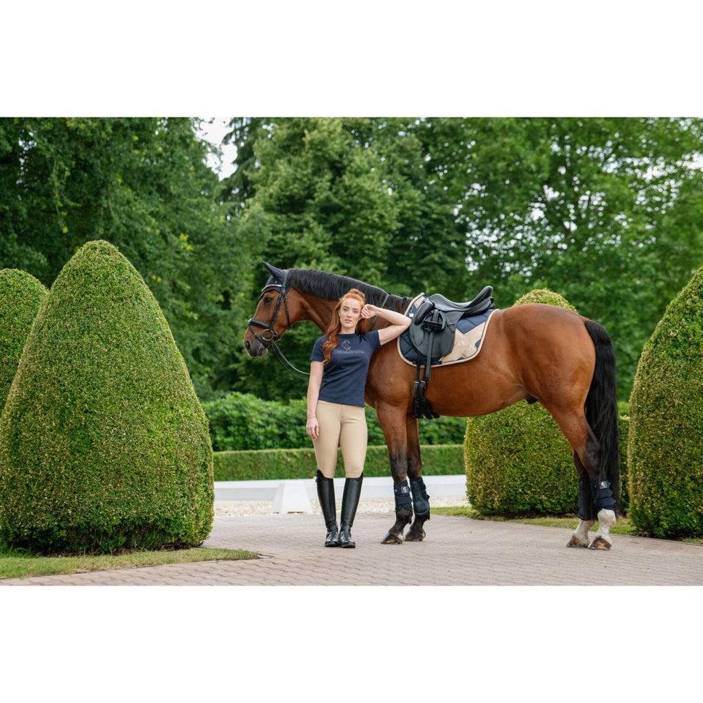 Eskadron Zadeldekje Classic Sports Bigross Mattgloss Dressuur Navy