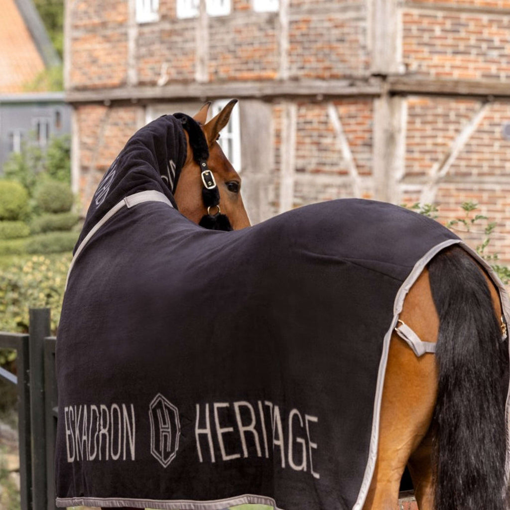 Eskadron Zweetdeken Heritage Fleece Zwart
