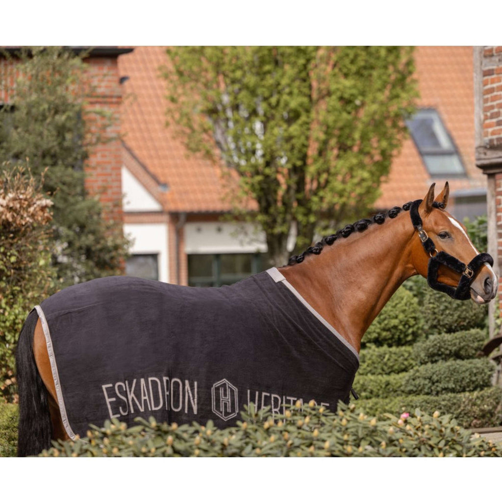 Eskadron Zweetdeken Heritage Fleece Zwart