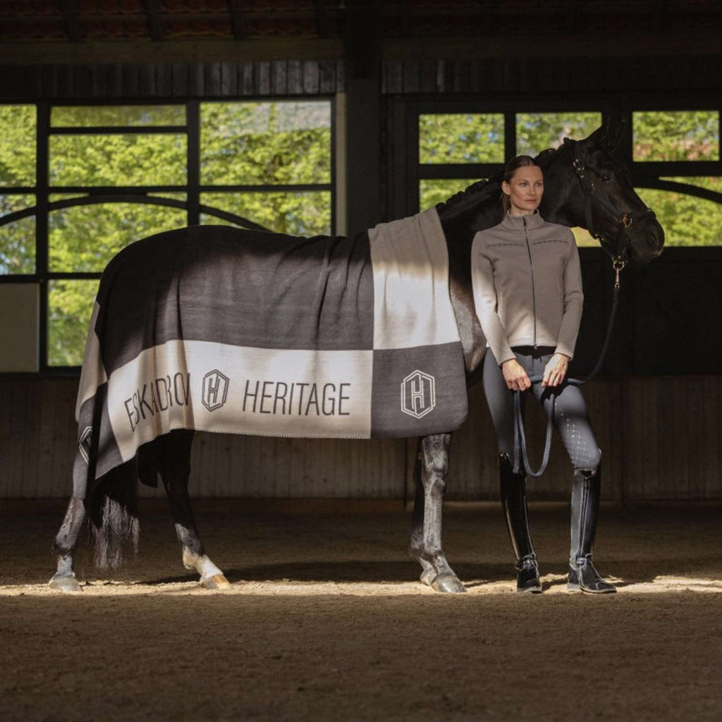 Eskadron Fleece Deken Heritage Zwart